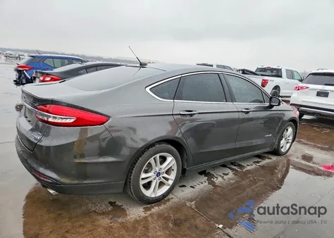 2018 Ford Fusion Se Hybrid z USA, uszkodzony, nr VIN 3FA6P0LU7JR250069